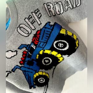 Off road sweater boys size 5T new w/tags crew neck sweater monster truck